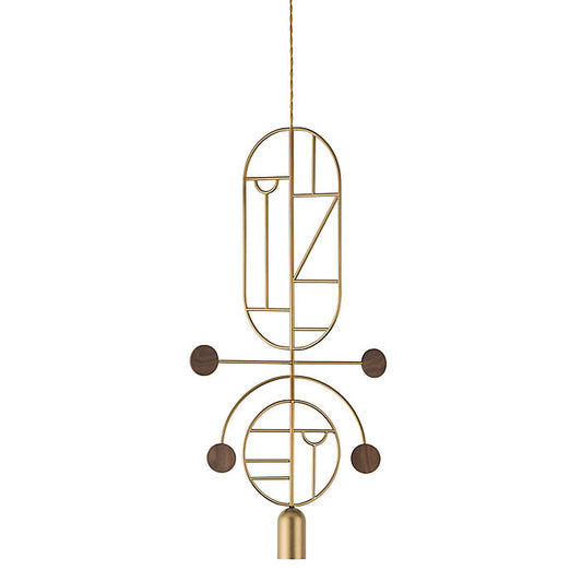 Wooden Dots S08 Pendant