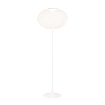 Metallic Meshwork Floor Lamp Dia 19.7″ x H 65″ / Dia 50cm x H 165cm / White / Warm Light Floor lamp
