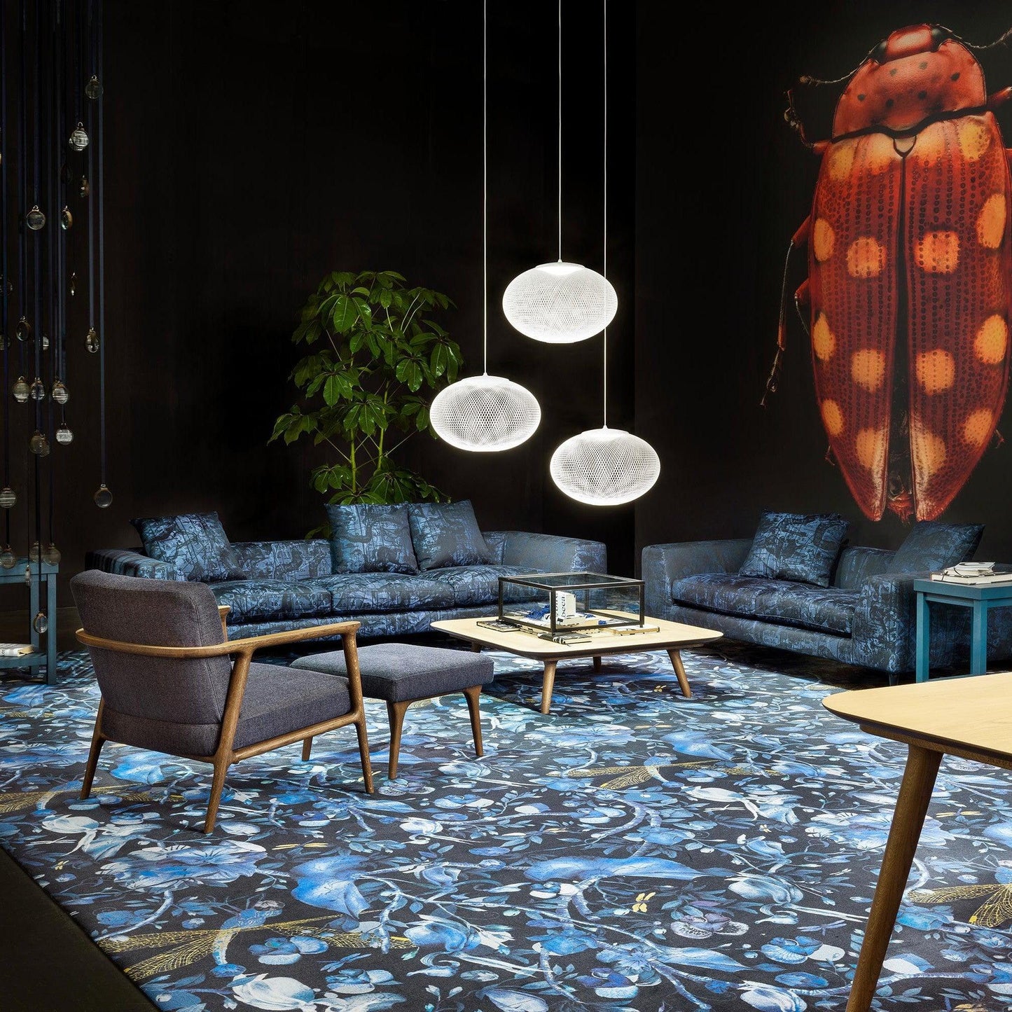 Metallic Meshwork Pendant Lamp Pendant light