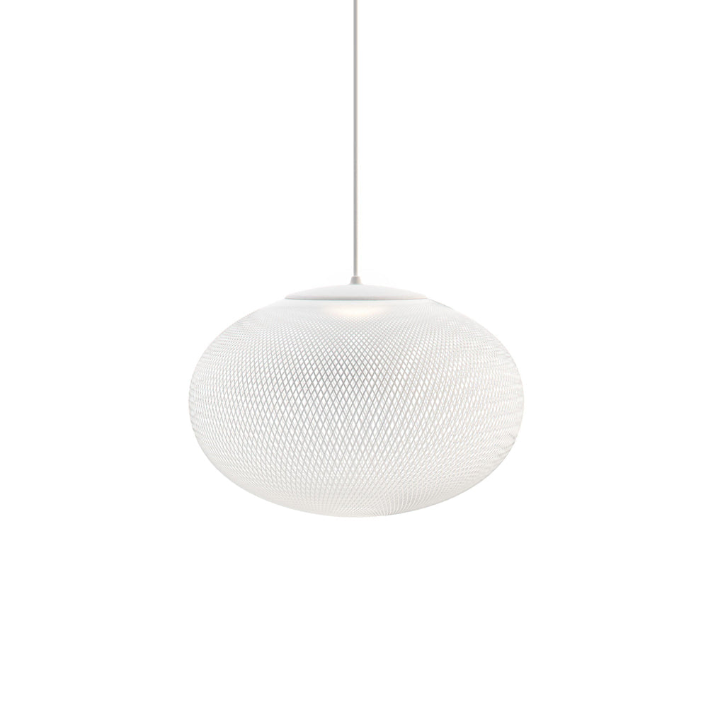 Metallic Meshwork Pendant Lamp ? 13.8″ x H 59″ / Dia 35cm x H 150cm / White / Warm Light Pendant light