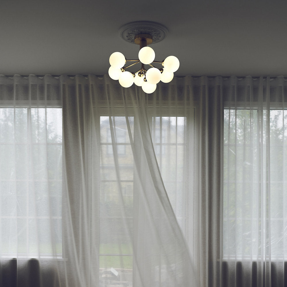 Apiales Semi-Flushmount