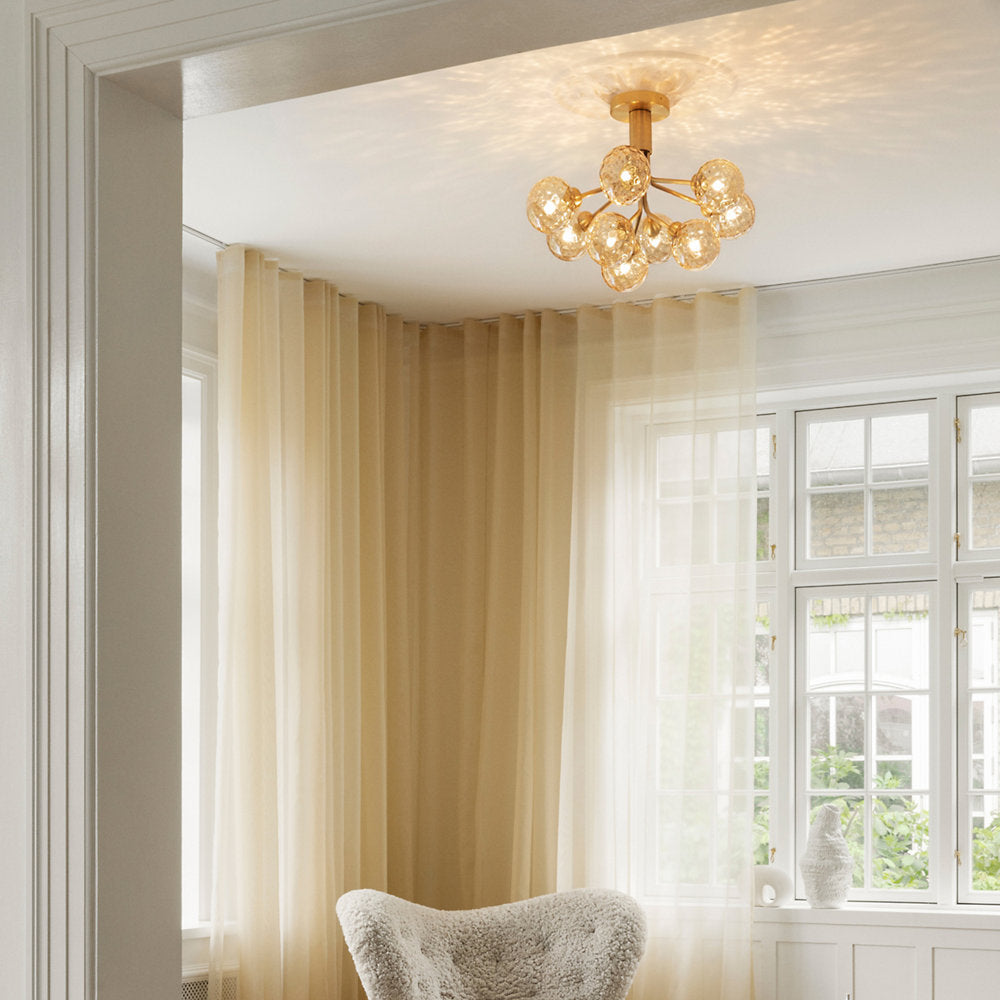 Apiales Semi-Flushmount