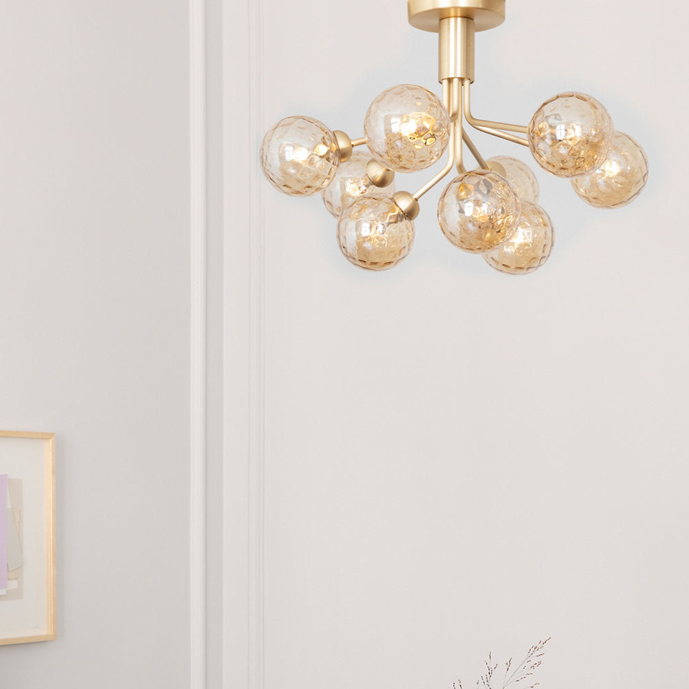 Apiales Semi-Flushmount