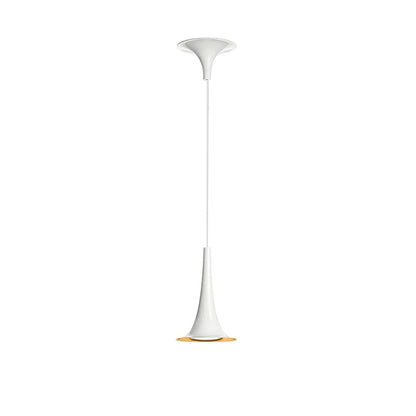 Nafir Pendant Light 1 Heads Dia 7.9″ x H 11.8″ / Dia 20cm x H 30cm / White & Gold Pendant light