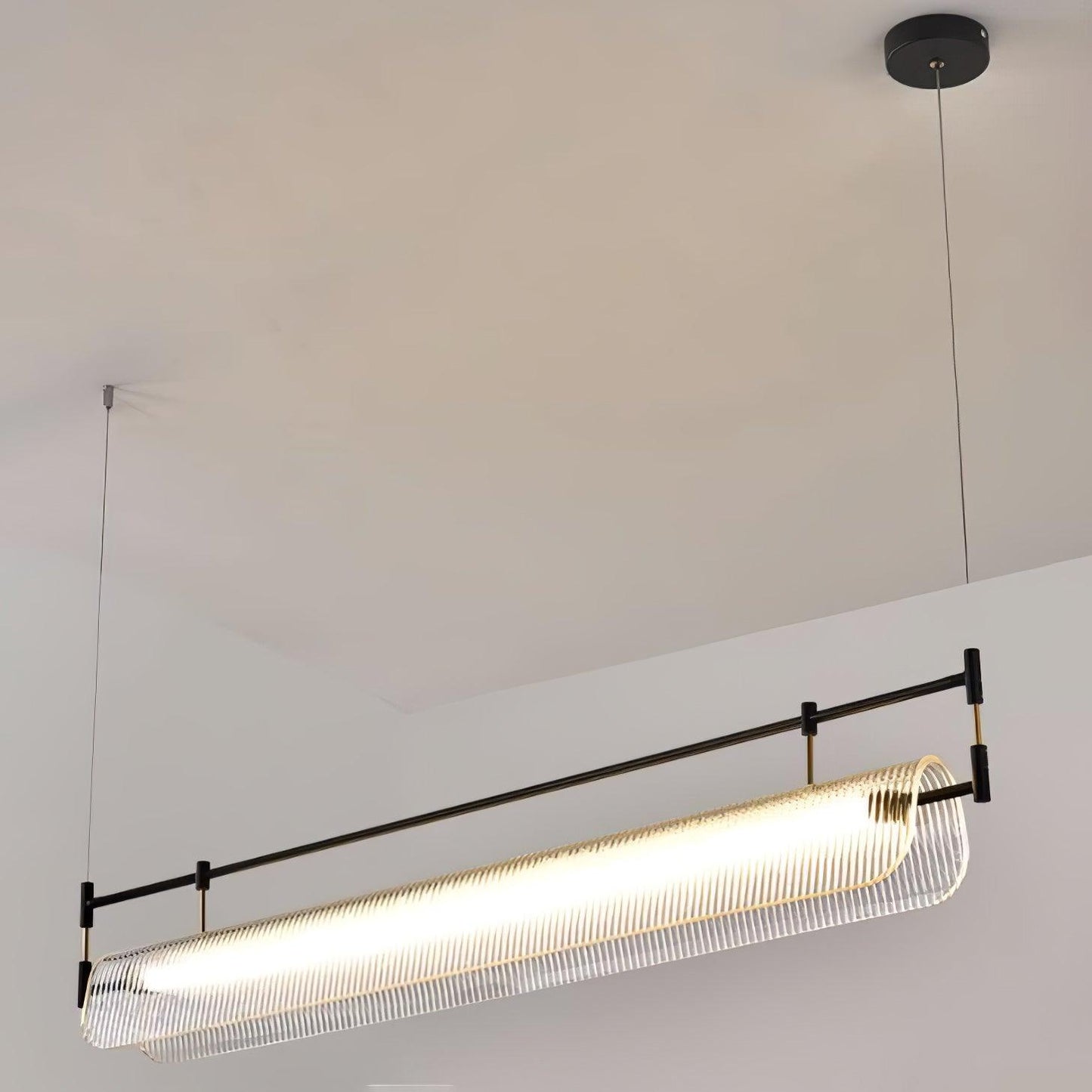 Linear Strip Chandelier Chandelier
