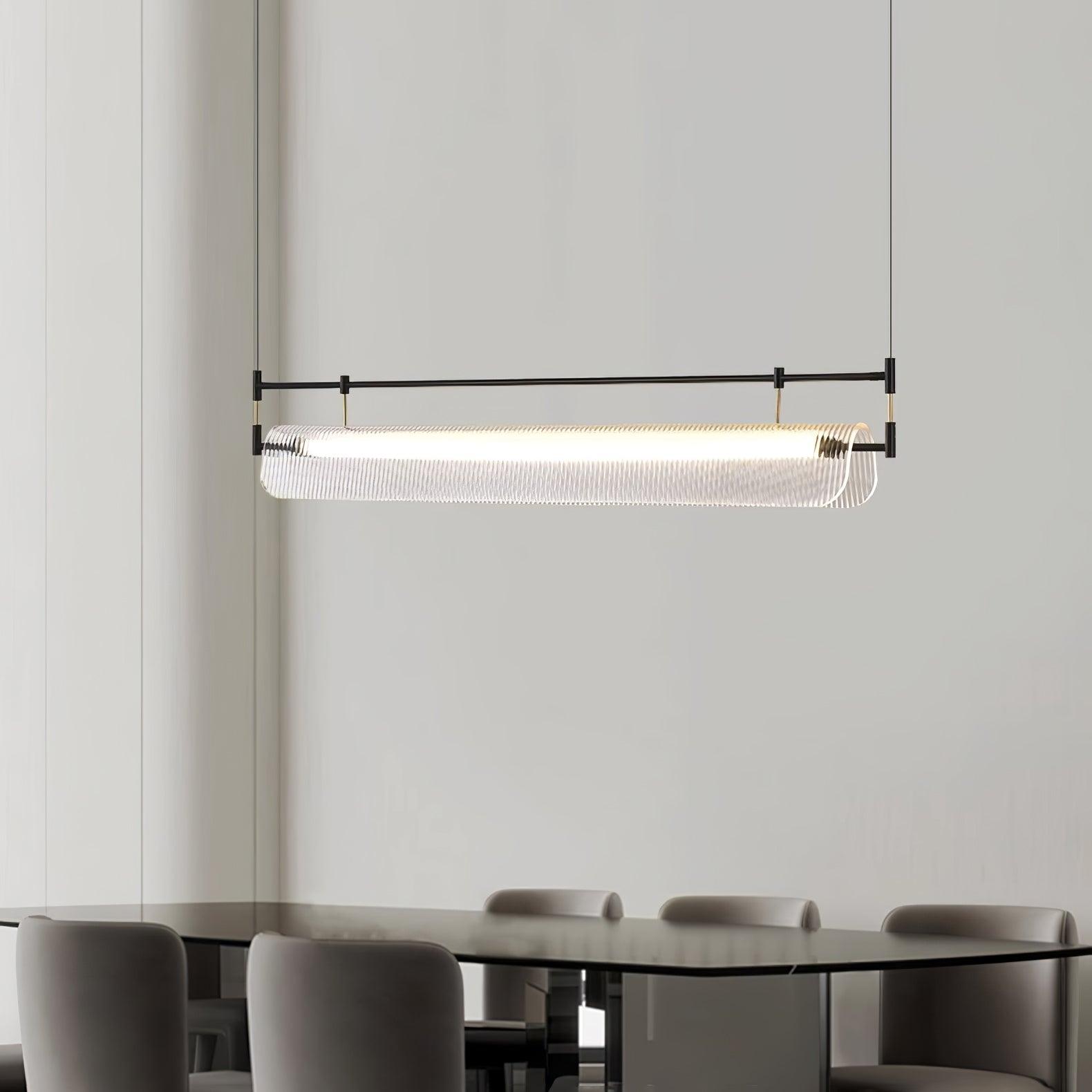 Linear Strip Chandelier Chandelier
