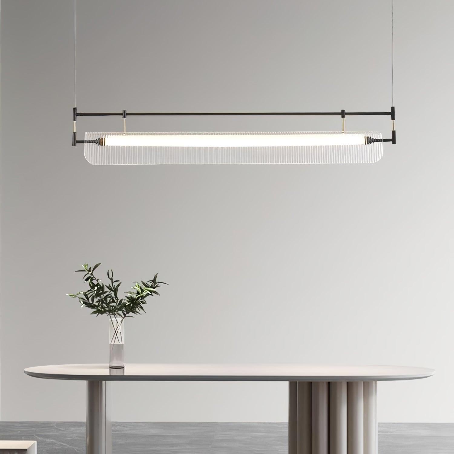Linear Strip Chandelier Chandelier