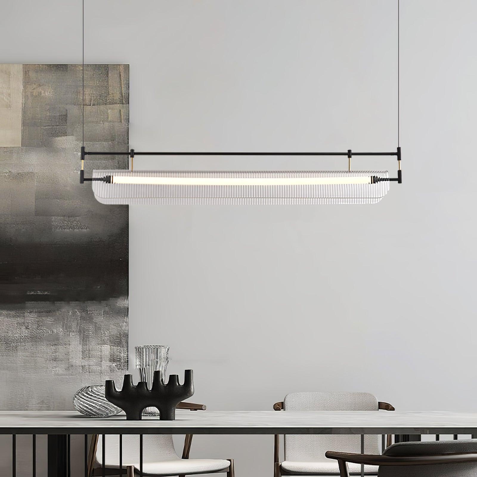 Linear Strip Chandelier Chandelier
