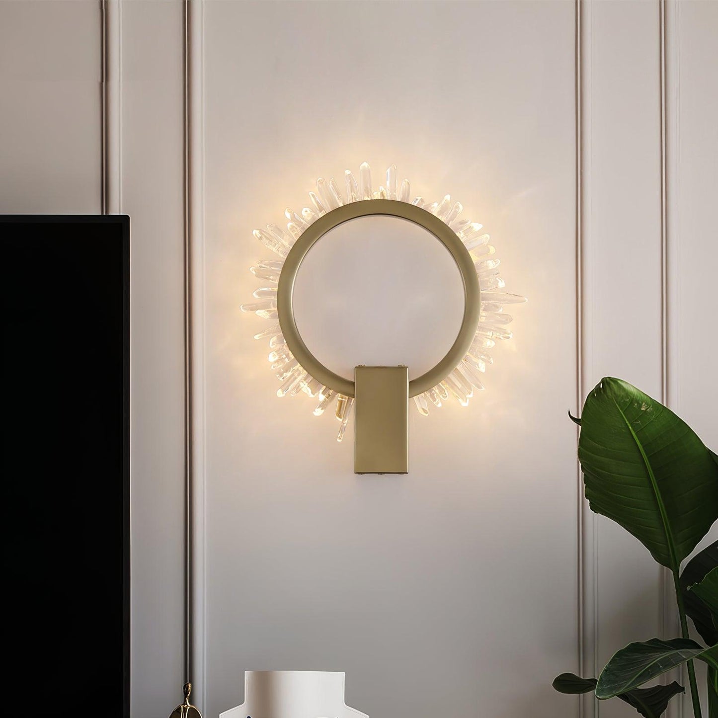 Natural Crystal Wall Lamp Wall lamp