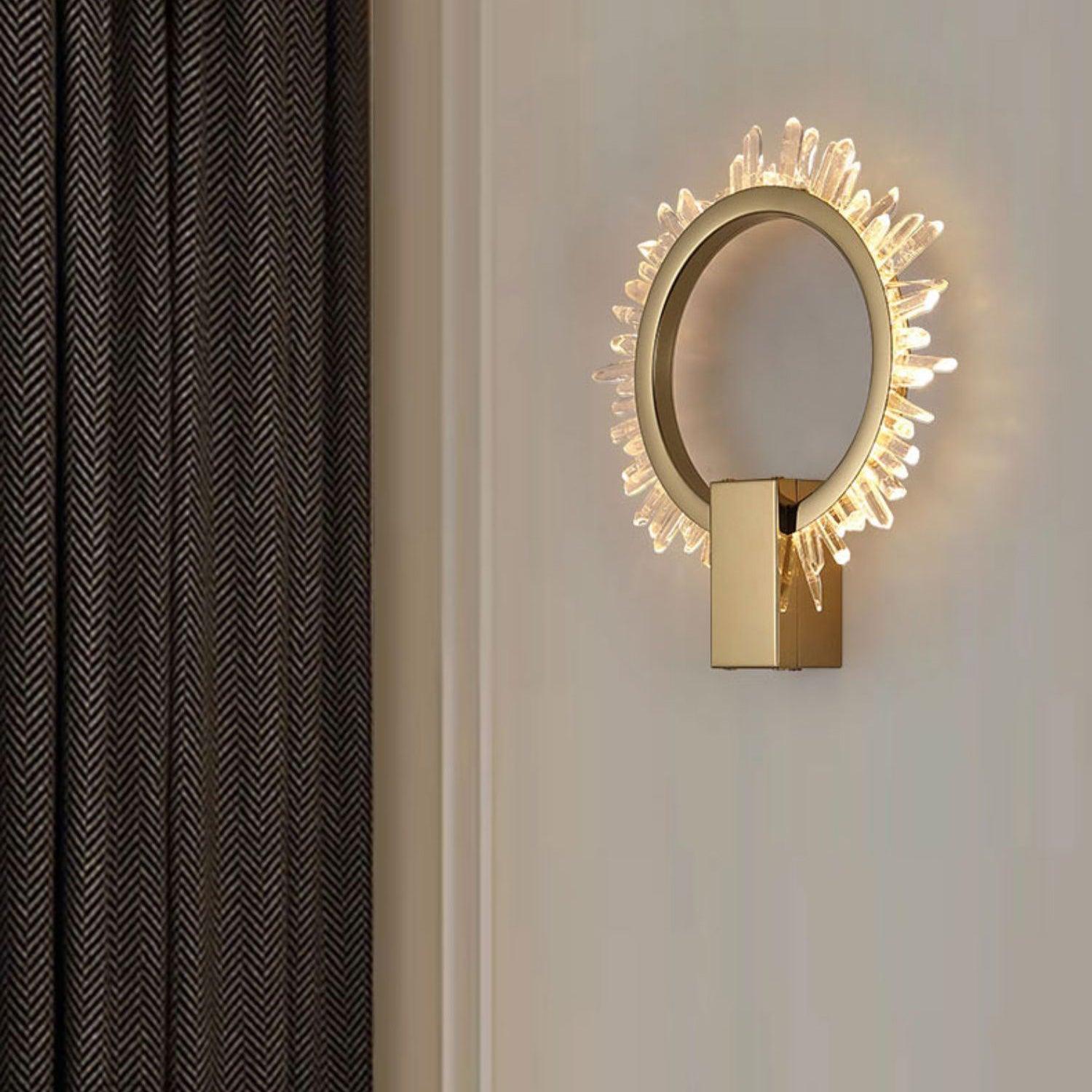Natural Crystal Wall Lamp Wall lamp