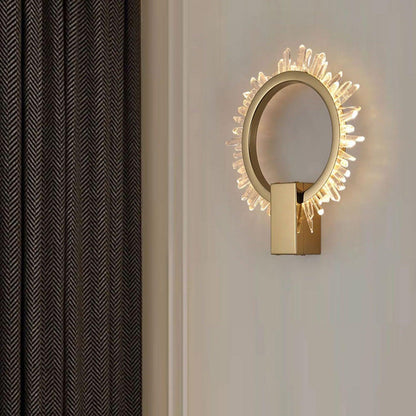 Natural Crystal Wall Lamp Wall lamp