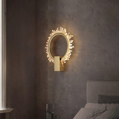Natural Crystal Wall Lamp Wall lamp
