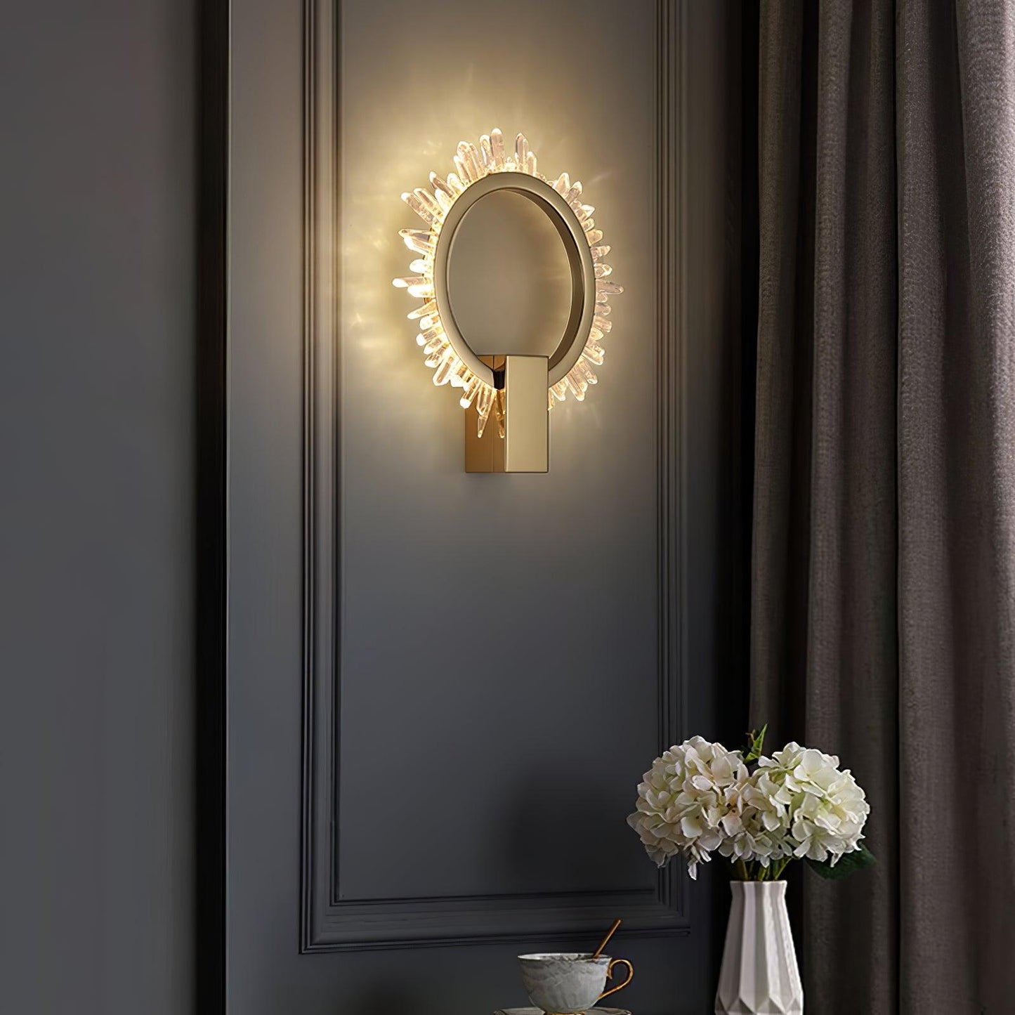 Natural Crystal Wall Lamp Wall lamp