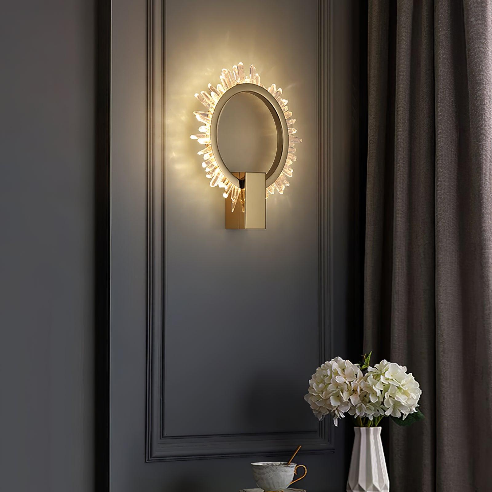 Natural Crystal Wall Lamp Wall lamp