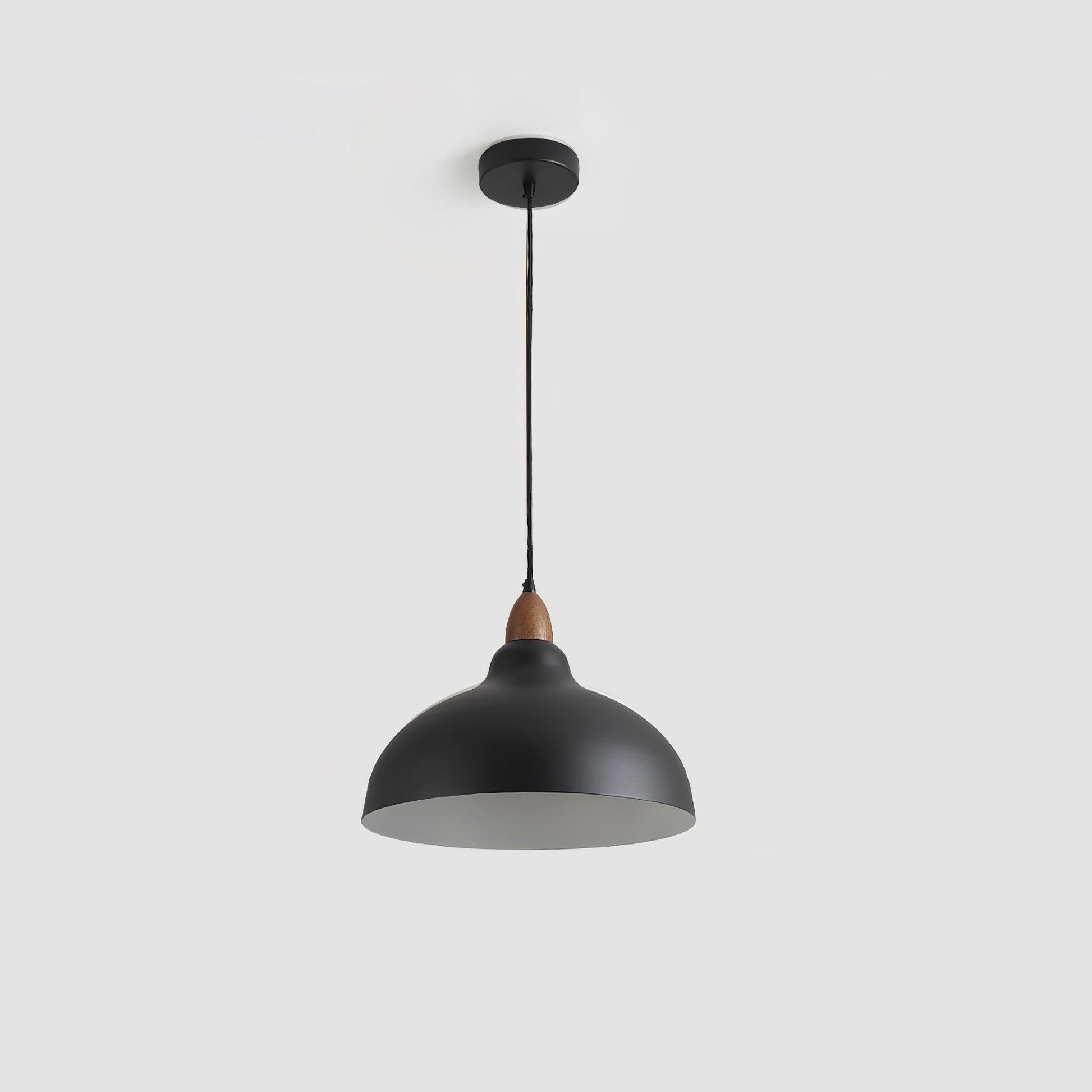 Natural Rustic Pendant Lamp Dia 13.8″ x H 11.8″ / Dia 35cm x H 30cm / Black Pendant light