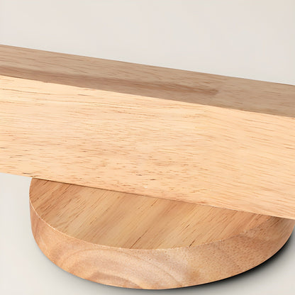 Natural Wood Beam Spotlight Light Ceiling lamp