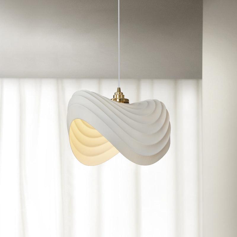 Navicula Pendant Light L 15″ x W 14.2″ x H 9.1″ / L 38cm x W 36cm x H 23cm / White Pendant light