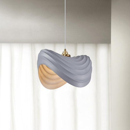 Navicula Pendant Light L 15″ x W 14.2″ x H 9.1″ / L 38cm x W 36cm x H 23cm / Grey Pendant light