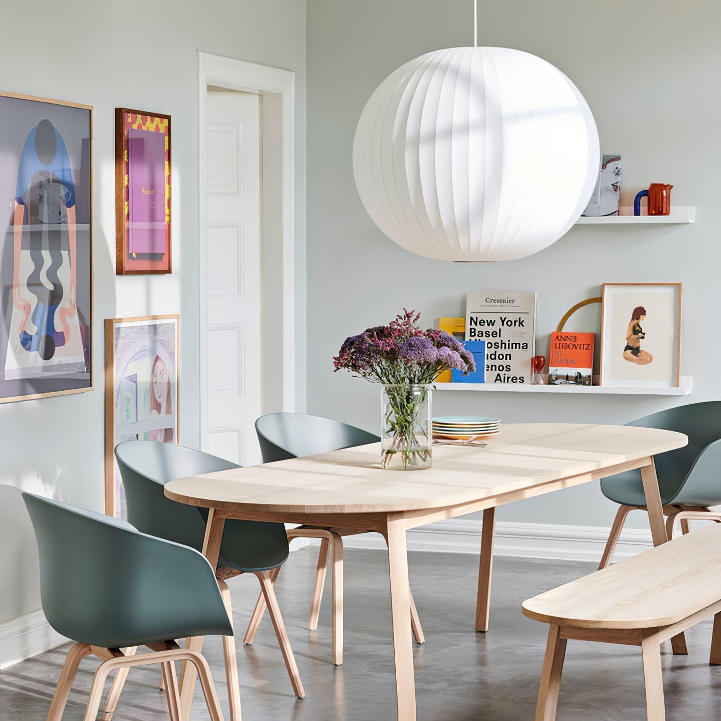 Nelson Swing Arm Pendant Lamp 1001 Pendant light