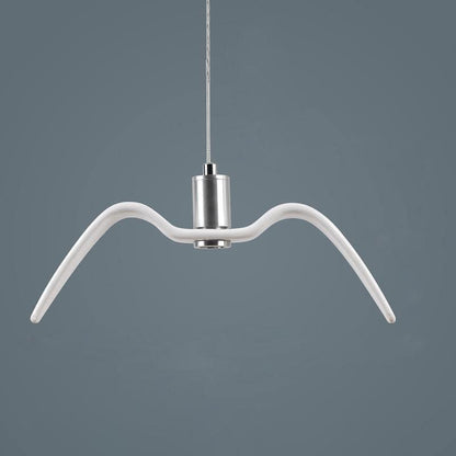 Aviara LED Pendant Light Resin White B Dia 32cm x H 12cm / Warm Light 1001 Pendant light