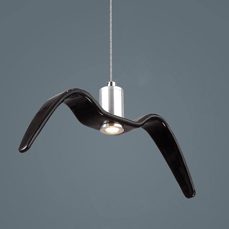 Aviara LED Pendant Light Resin Black B Dia 32cm x H 12cm / Warm Light 1001 Pendant light