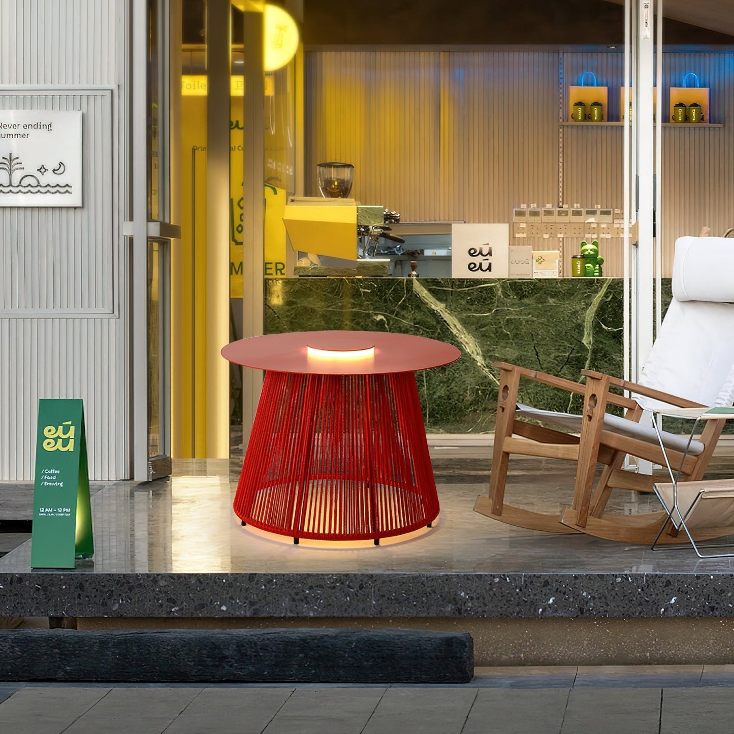 Nit Outdoor Portable Solar Floor Lamp Outdoor Lighting