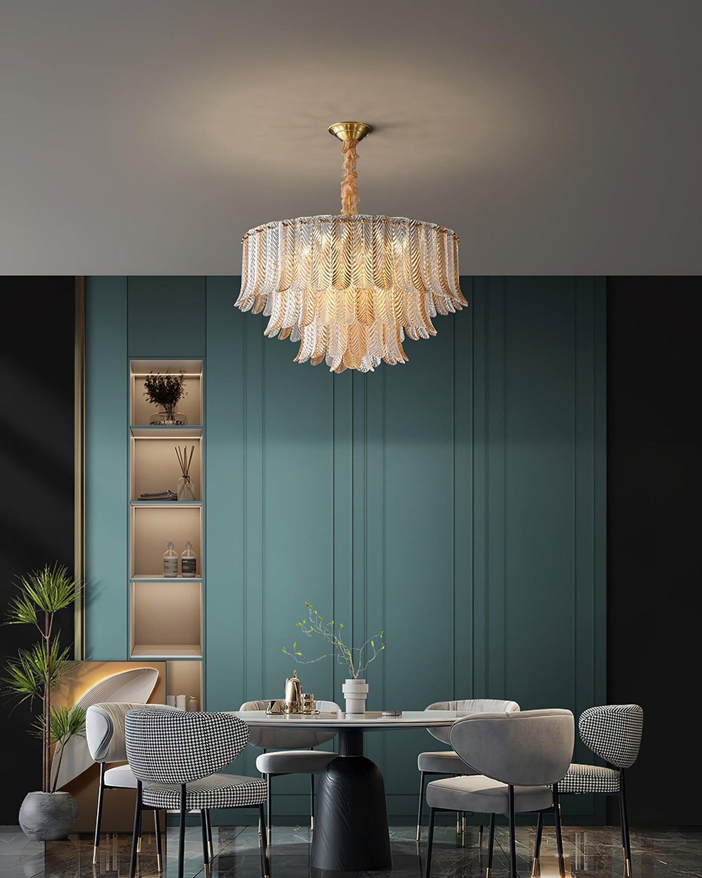 Nobelium Tribeca Chandelier Chandelier