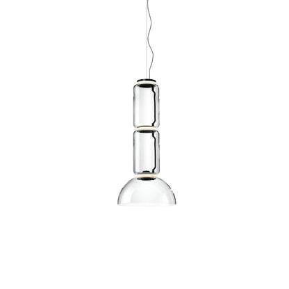 Cylindrical LED Pendant Light Dia 15.8″ x H 33.5″ / Dia 40cm x H 85cm / Warm Light 1001 Pendant light