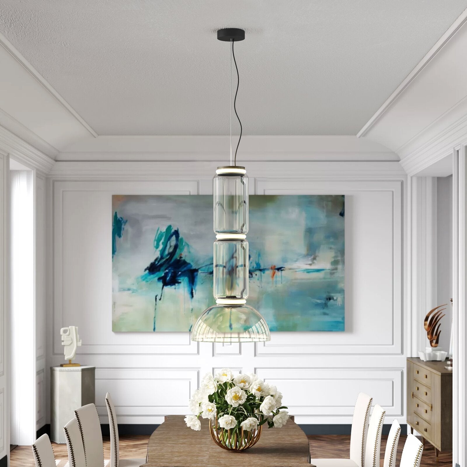 Cylindrical LED Pendant Light 1001 Pendant light