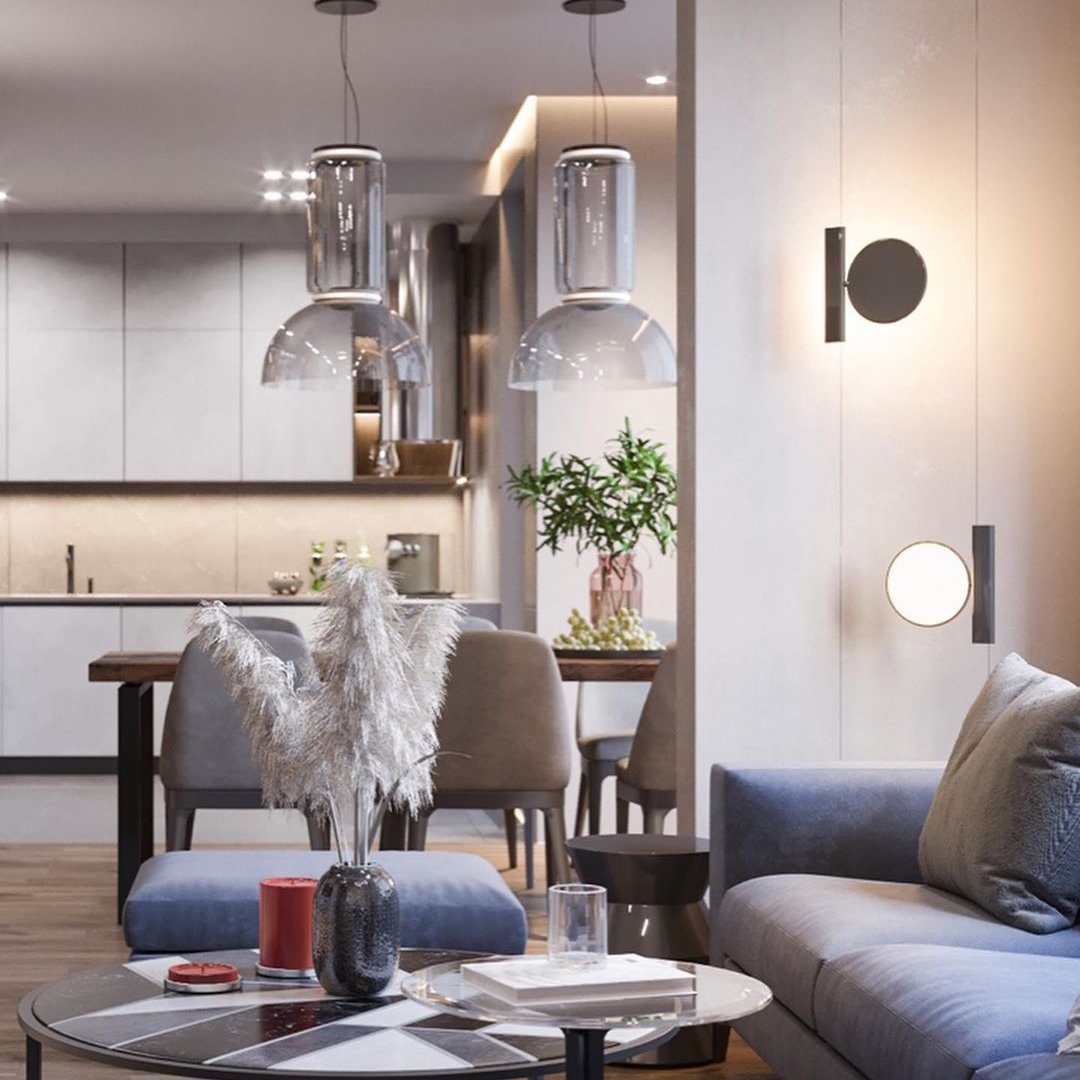 Cylindrical LED Pendant Light 1001 Pendant light