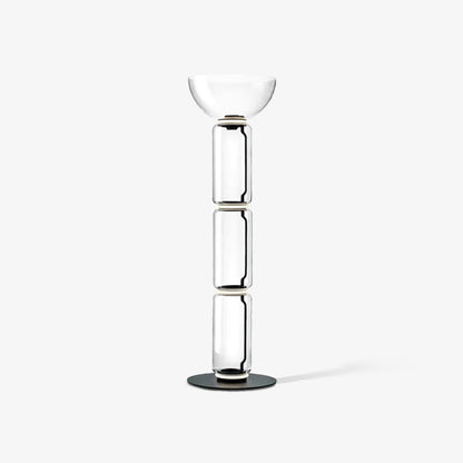 Bamboo Glass Floor Lamp Floor lamp