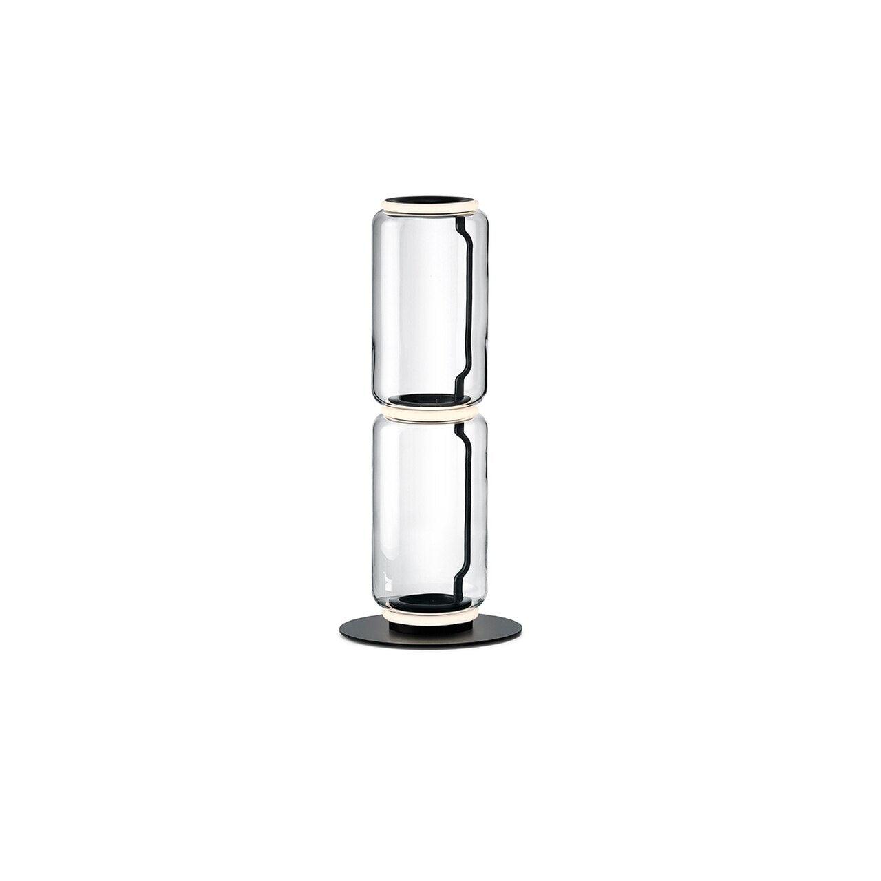 Bamboo Glass Floor Lamp Floor lamp