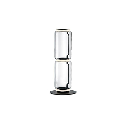 Bamboo Glass Floor Lamp Floor lamp
