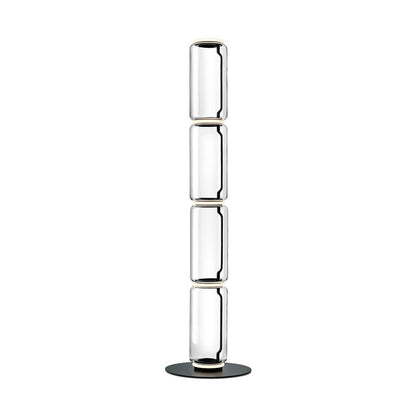 Bamboo Glass Floor Lamp Floor lamp
