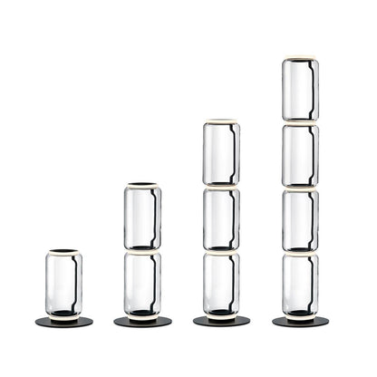 Bamboo Glass Floor Lamp Floor lamp