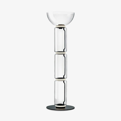 Bamboo Glass Floor Lamp Floor lamp