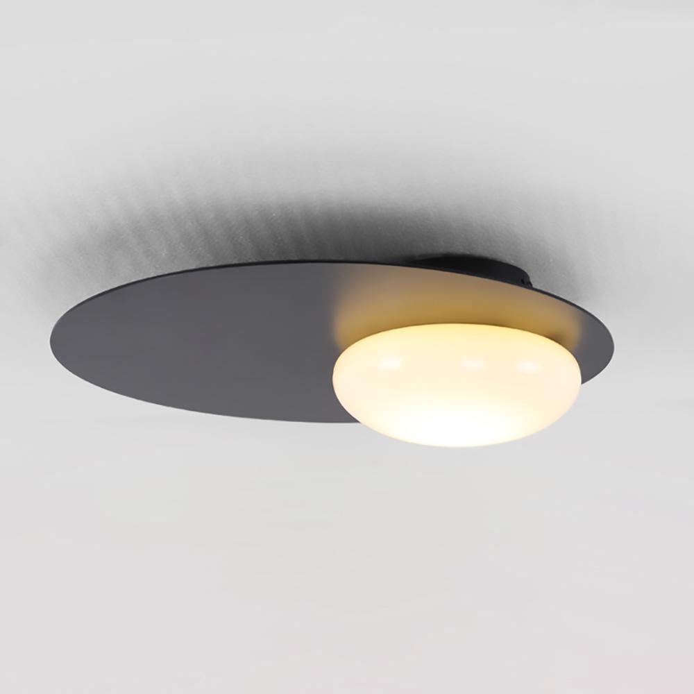 Nodes Angled Wall Sconce Dia 13.4″ x H 13.4″ / Dia 34cm x H 34cm / Black / Warm White Wall lamp