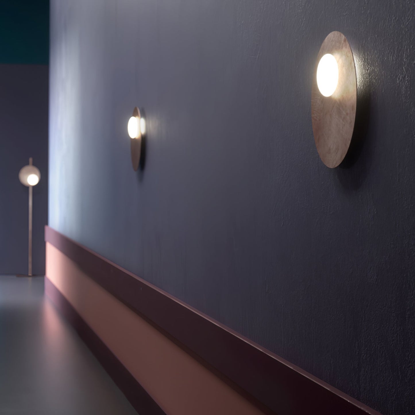 Nodes Angled Wall Sconce Wall lamp