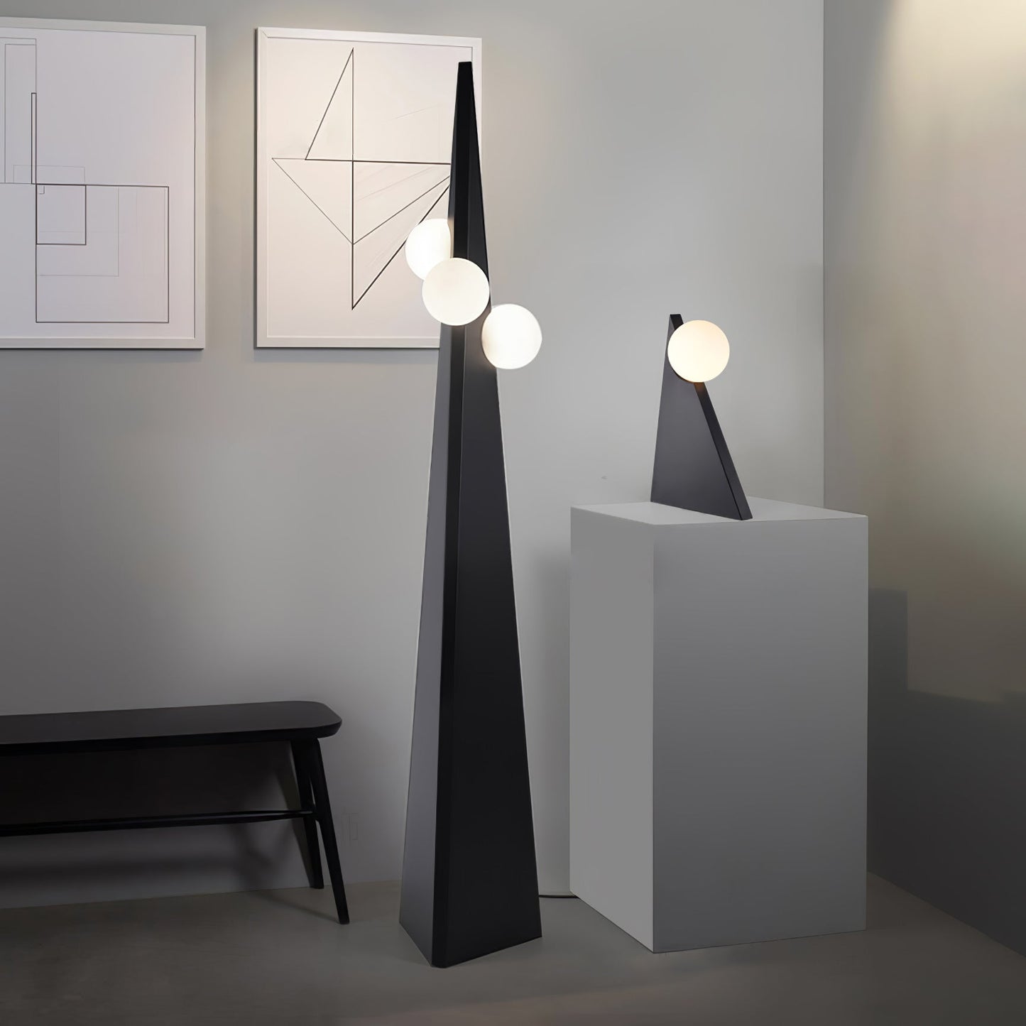 Noir Roy Floor Lamp Floor lamp