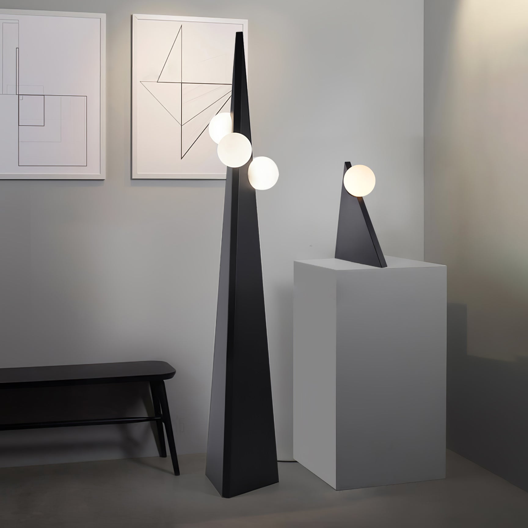 Noir Roy Floor Lamp Floor lamp