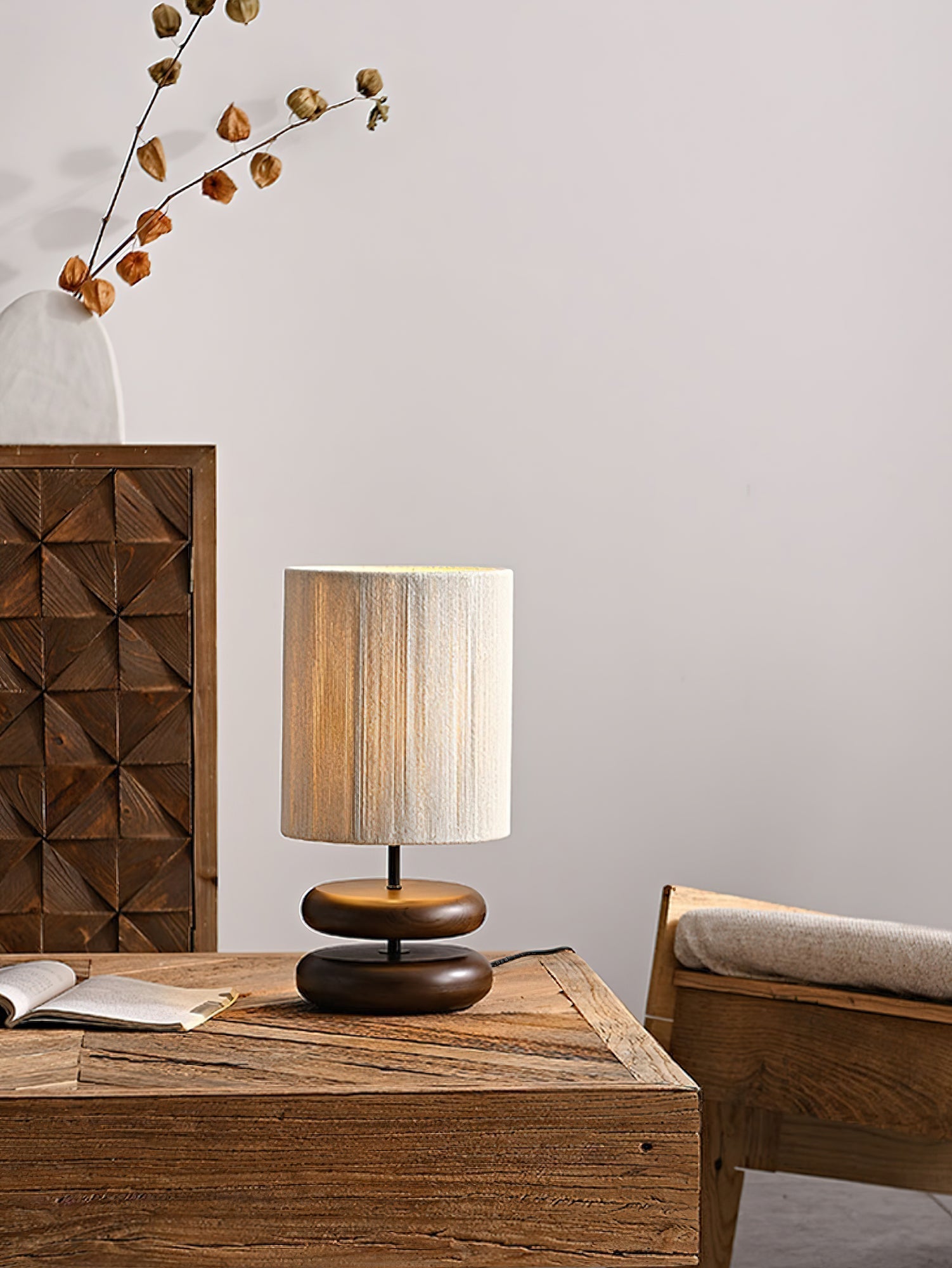 Nora Wood Table Lamp Table lamp