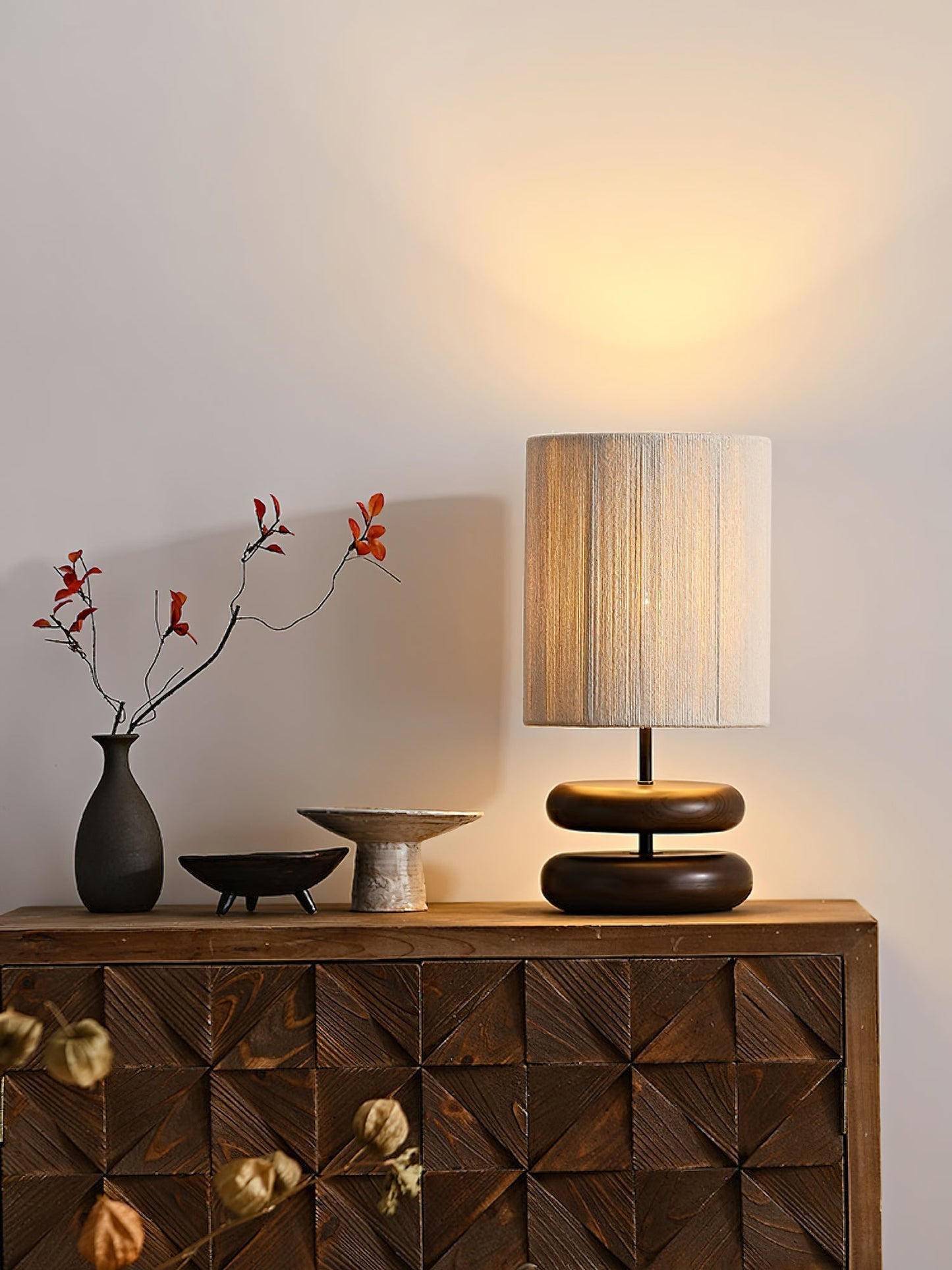 Nora Wood Table Lamp Table lamp