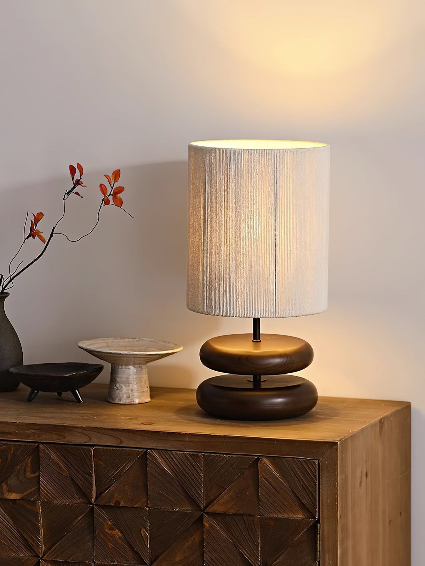 Nora Wood Table Lamp Table lamp