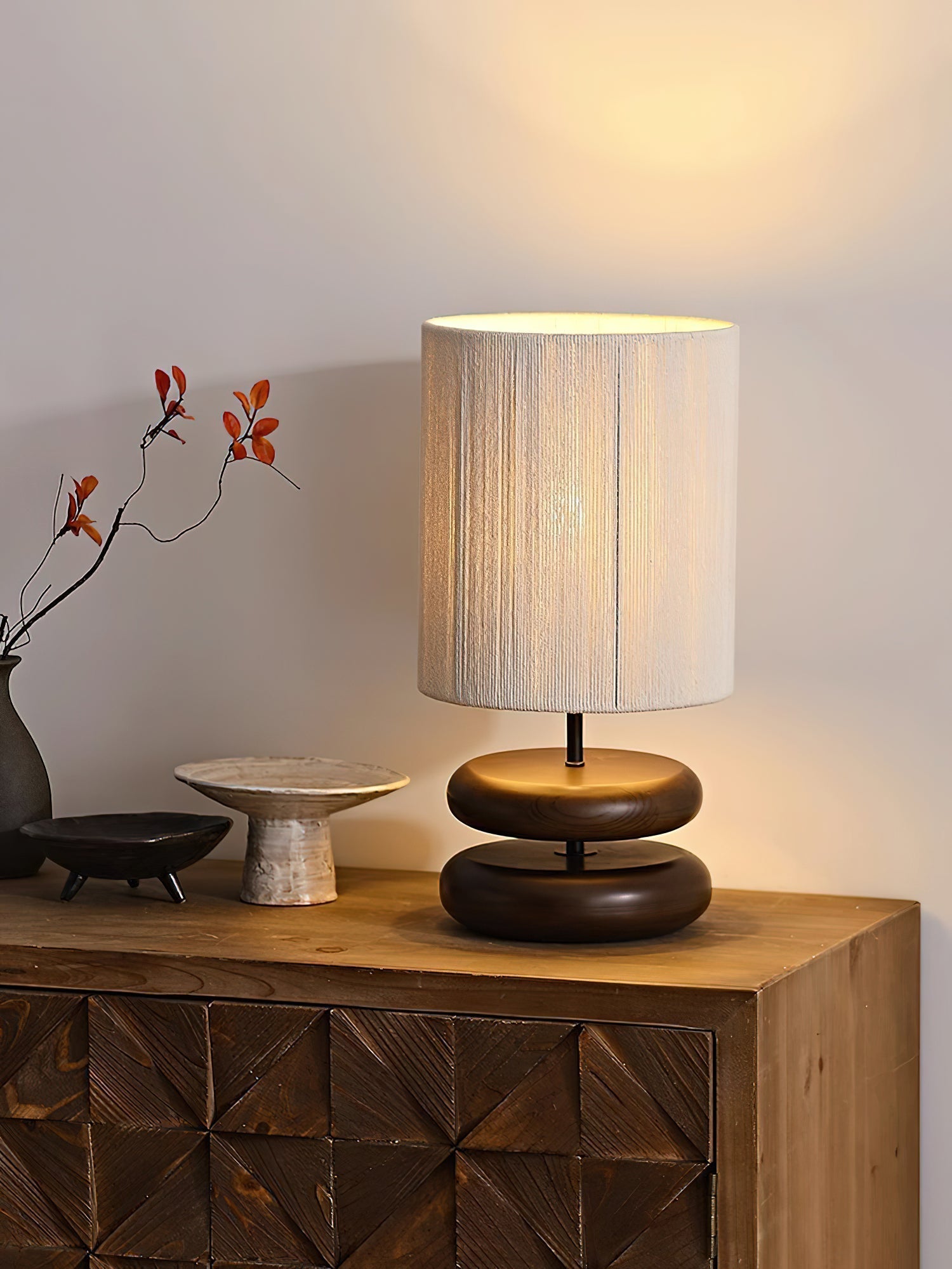 Nora Wood Table Lamp Table lamp