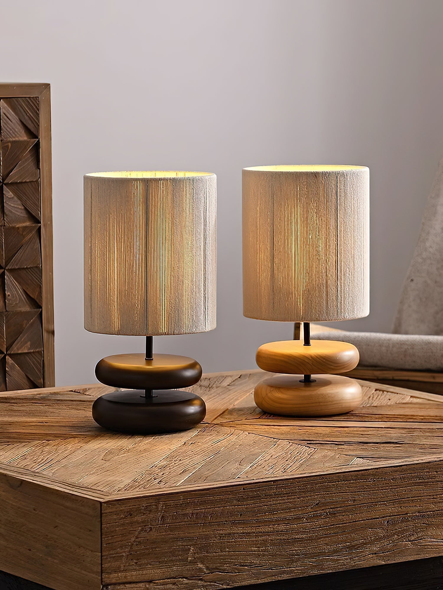 Nora Wood Table Lamp Table lamp