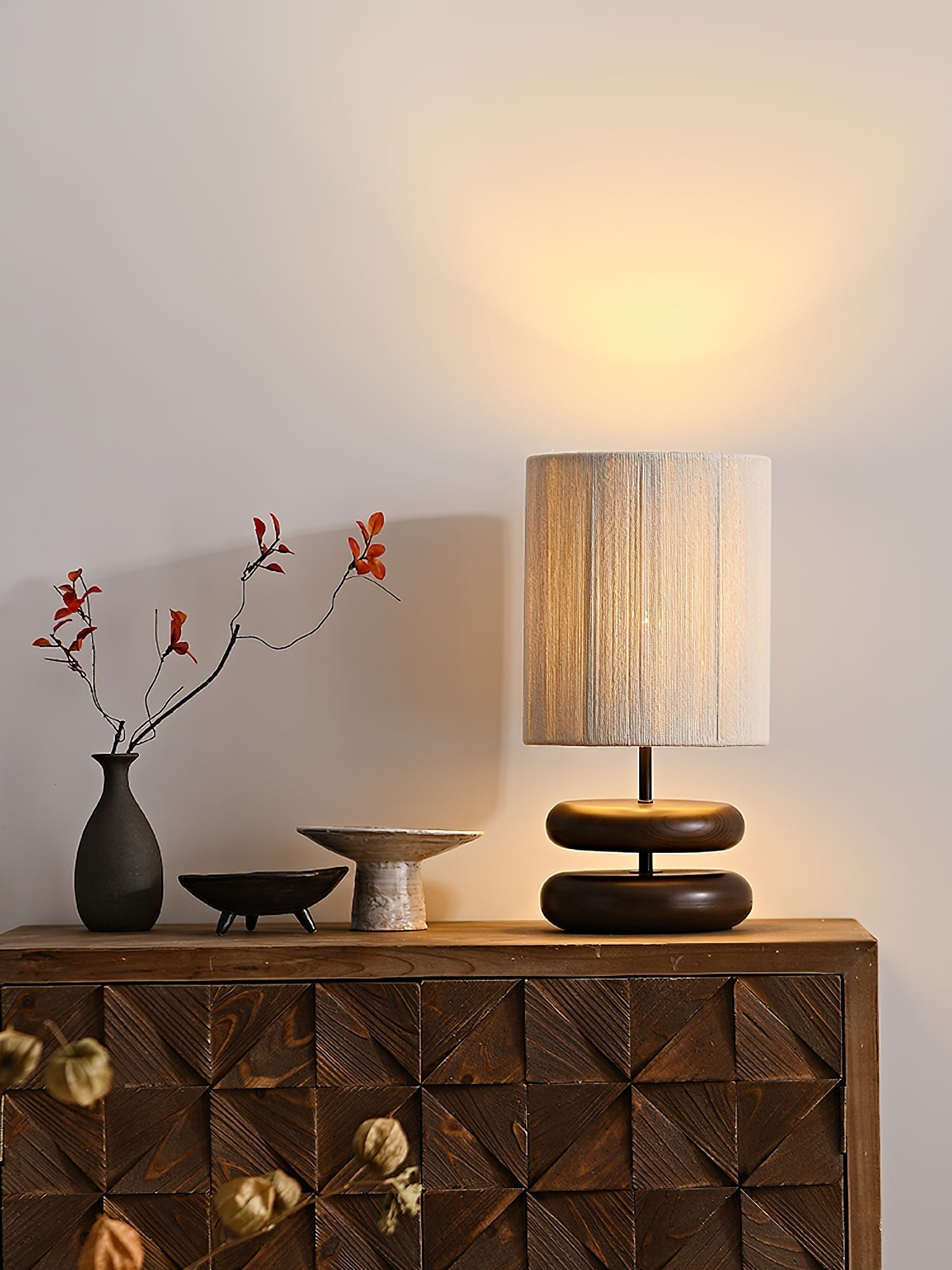 Nora Wood Table Lamp Table lamp