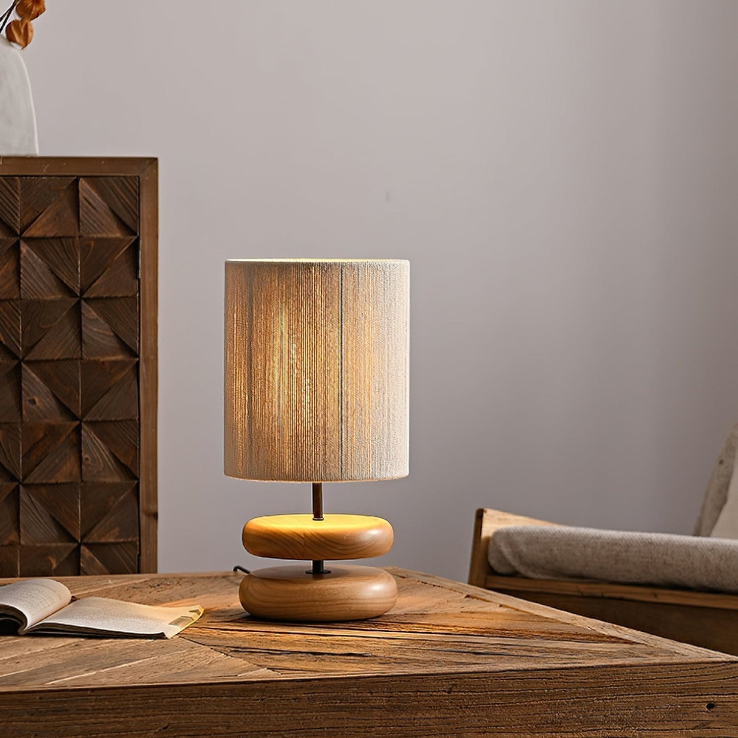 Nora Wood Table Lamp Table lamp