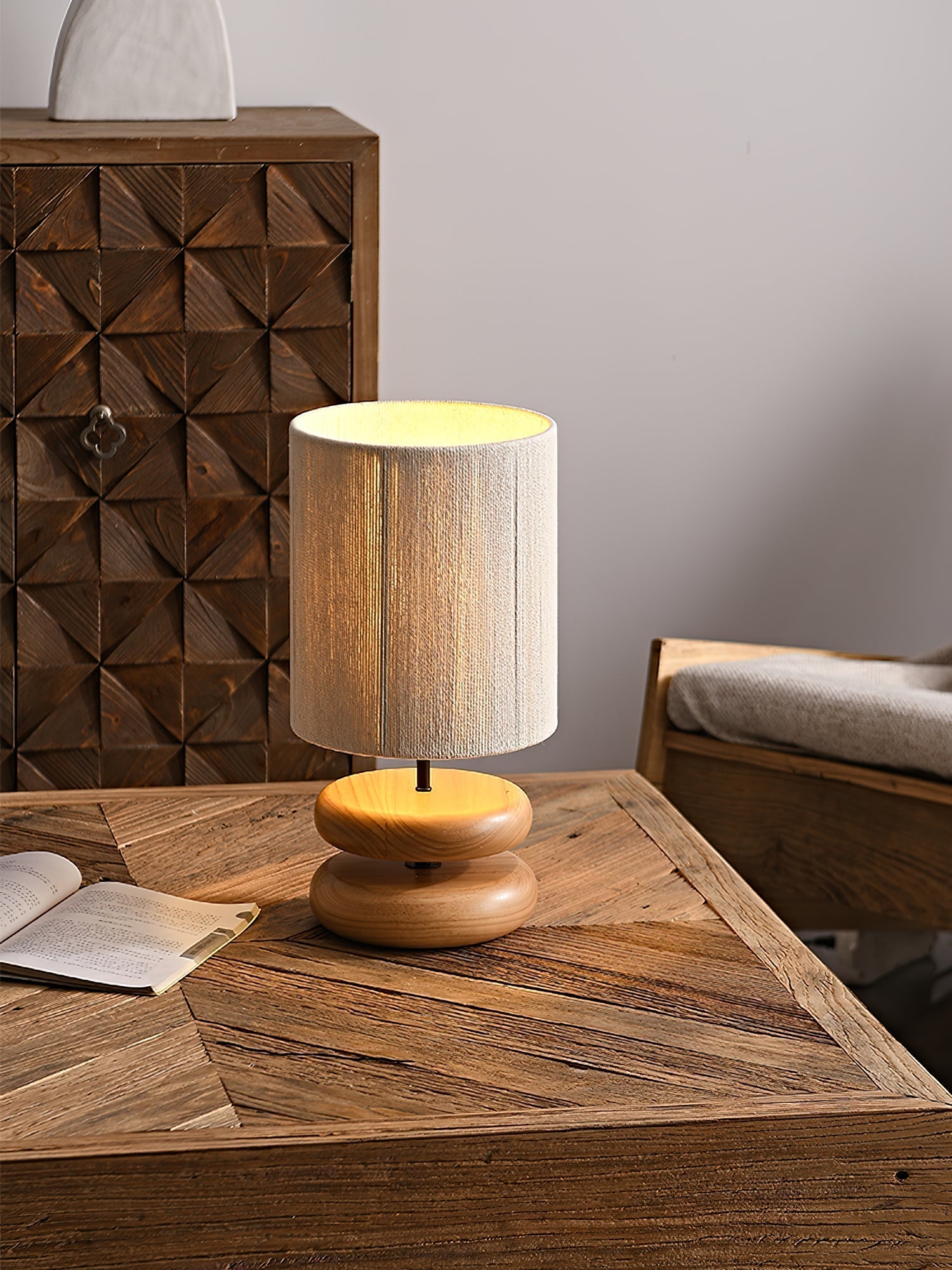 Nora Wood Table Lamp Table lamp