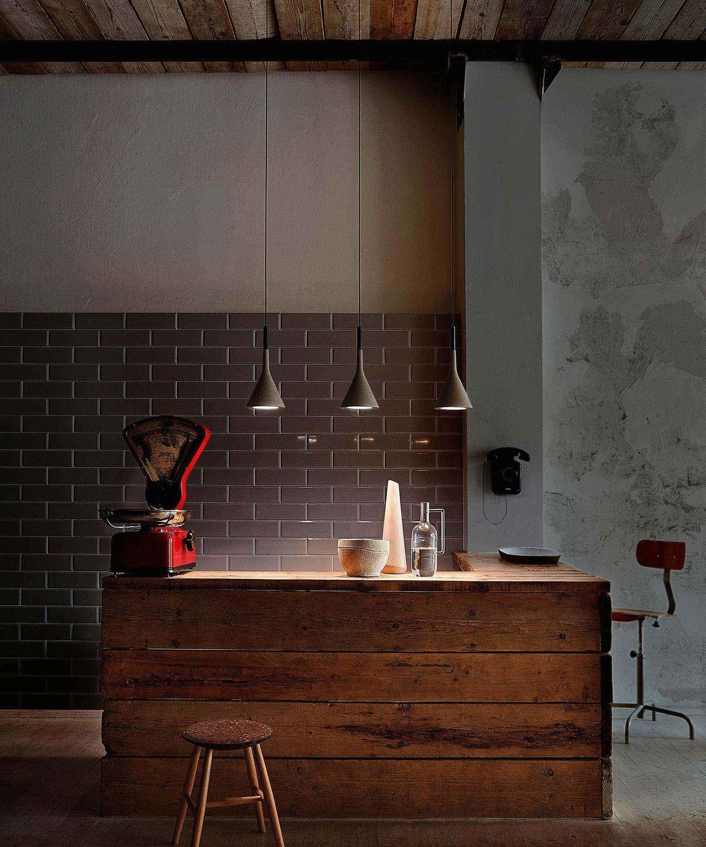 Conical Concrete Pendant Light Pendant light