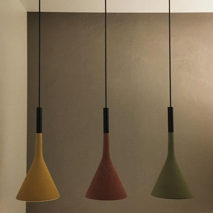 Conical Concrete Pendant Light Pendant light